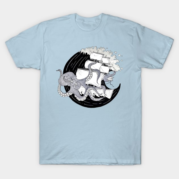 Rough Day at Sea T-Shirt by ncprocter